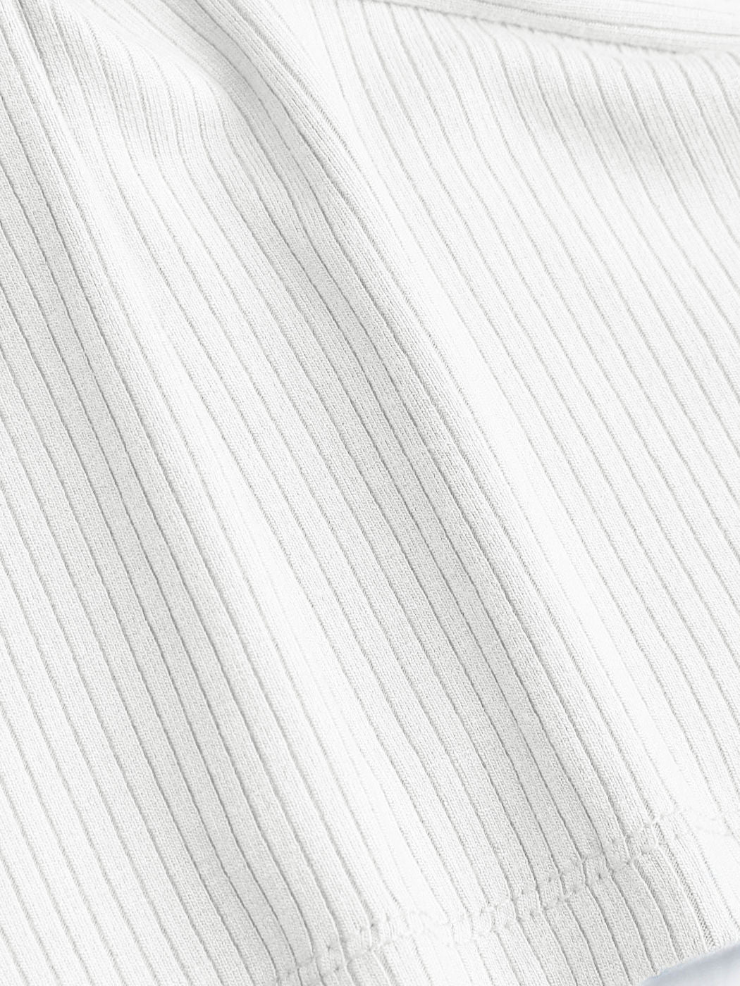 MWB Solid Twist Ruffle Crop Top