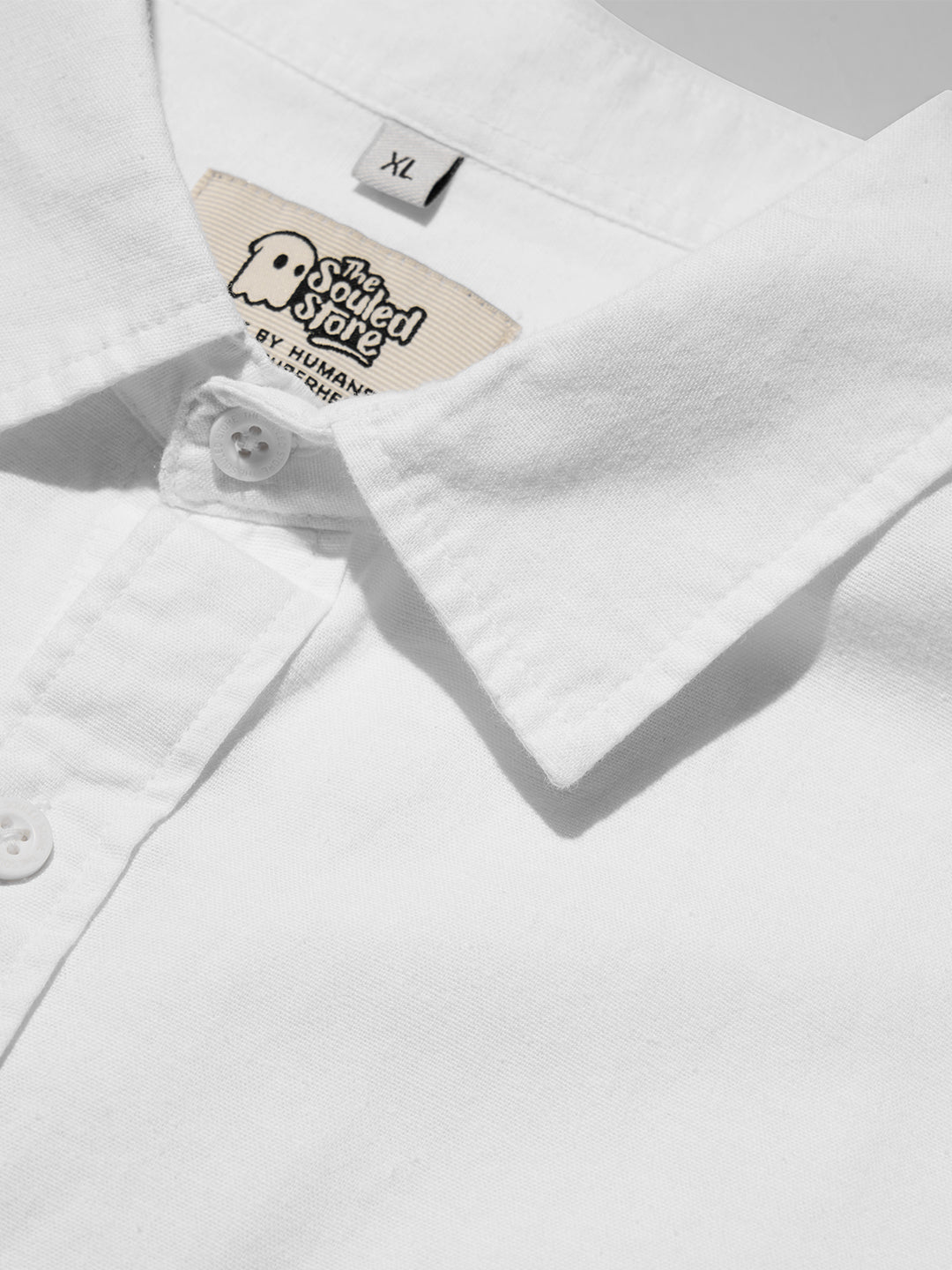 Cotton Linen: Pearl White