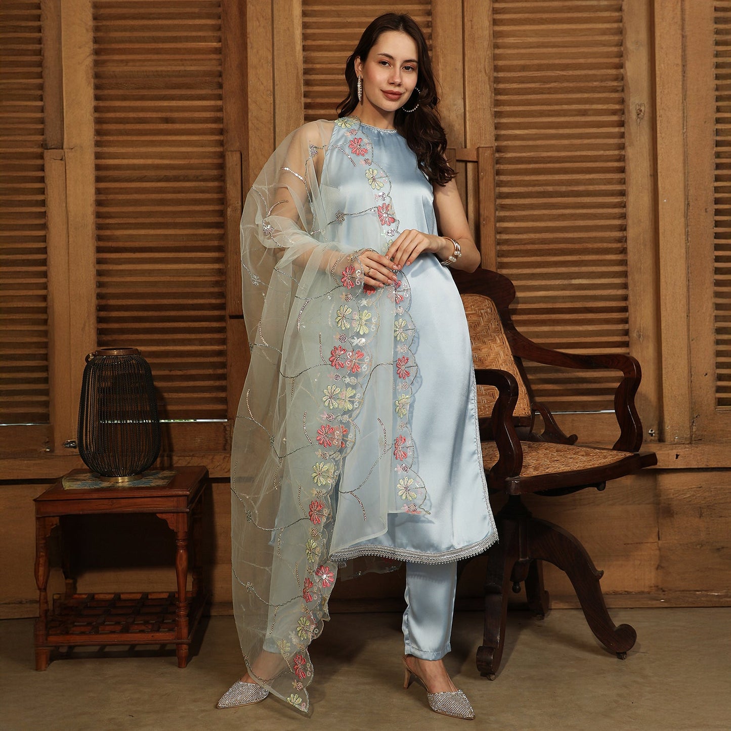 Blush Bloom Kurta Set