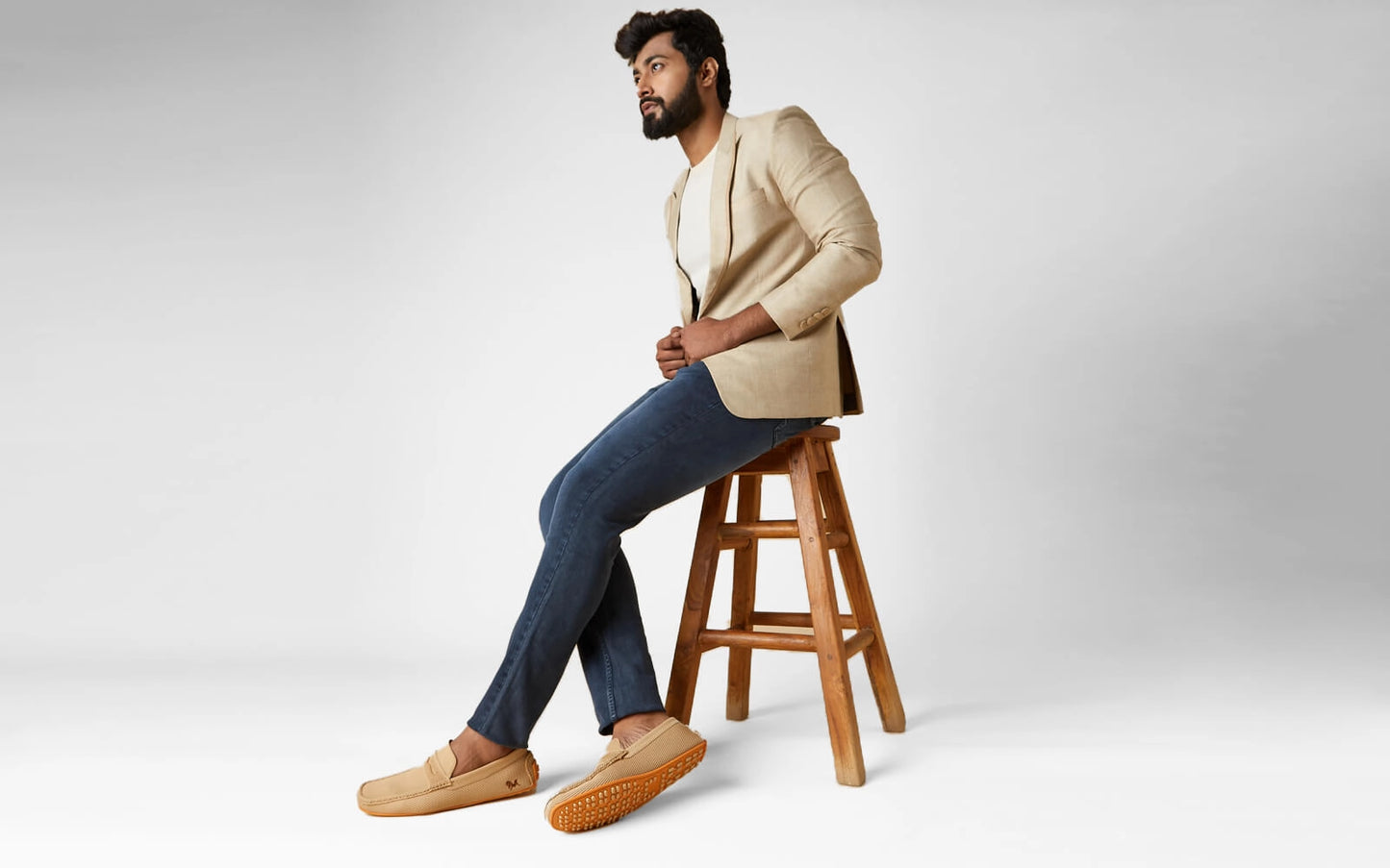 Neeman's Knit Loafers for Men | Casual and Formal Slip-On Loafers | Trendy, Comfortable and Flexible | Lightweight Shoes for Mens, Designed for All Seasons