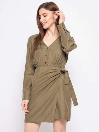 Madame Olive Shirt Dress