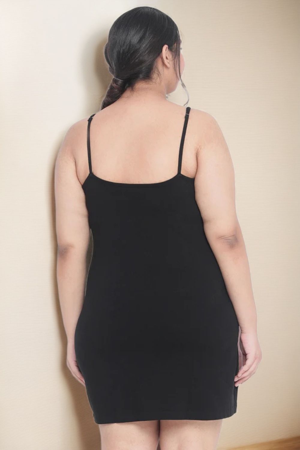 Black Basic Full Slip