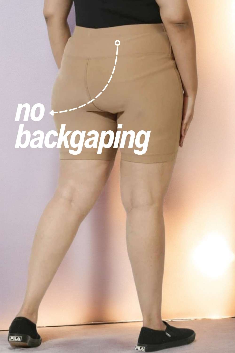 Plus Size Fawn Tummy Shaper Shorts