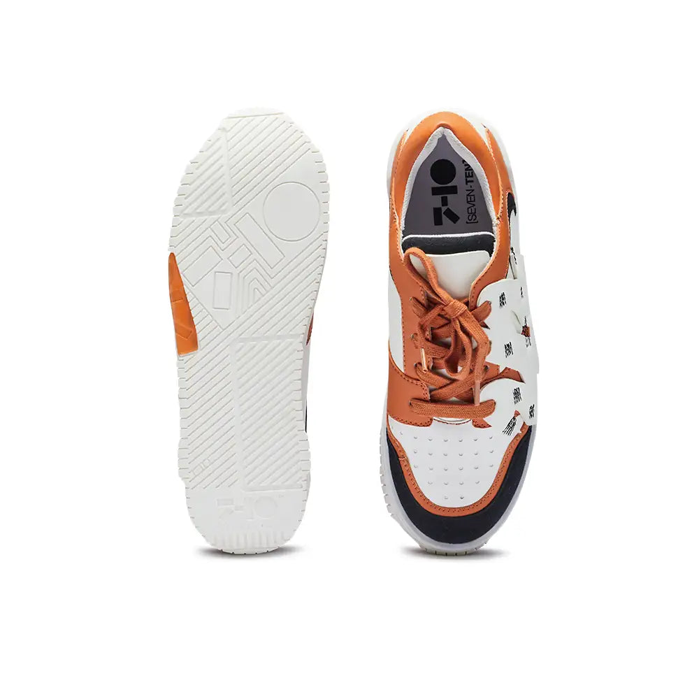 735 Cheeto Chunky Orange Low-Top Sneakers