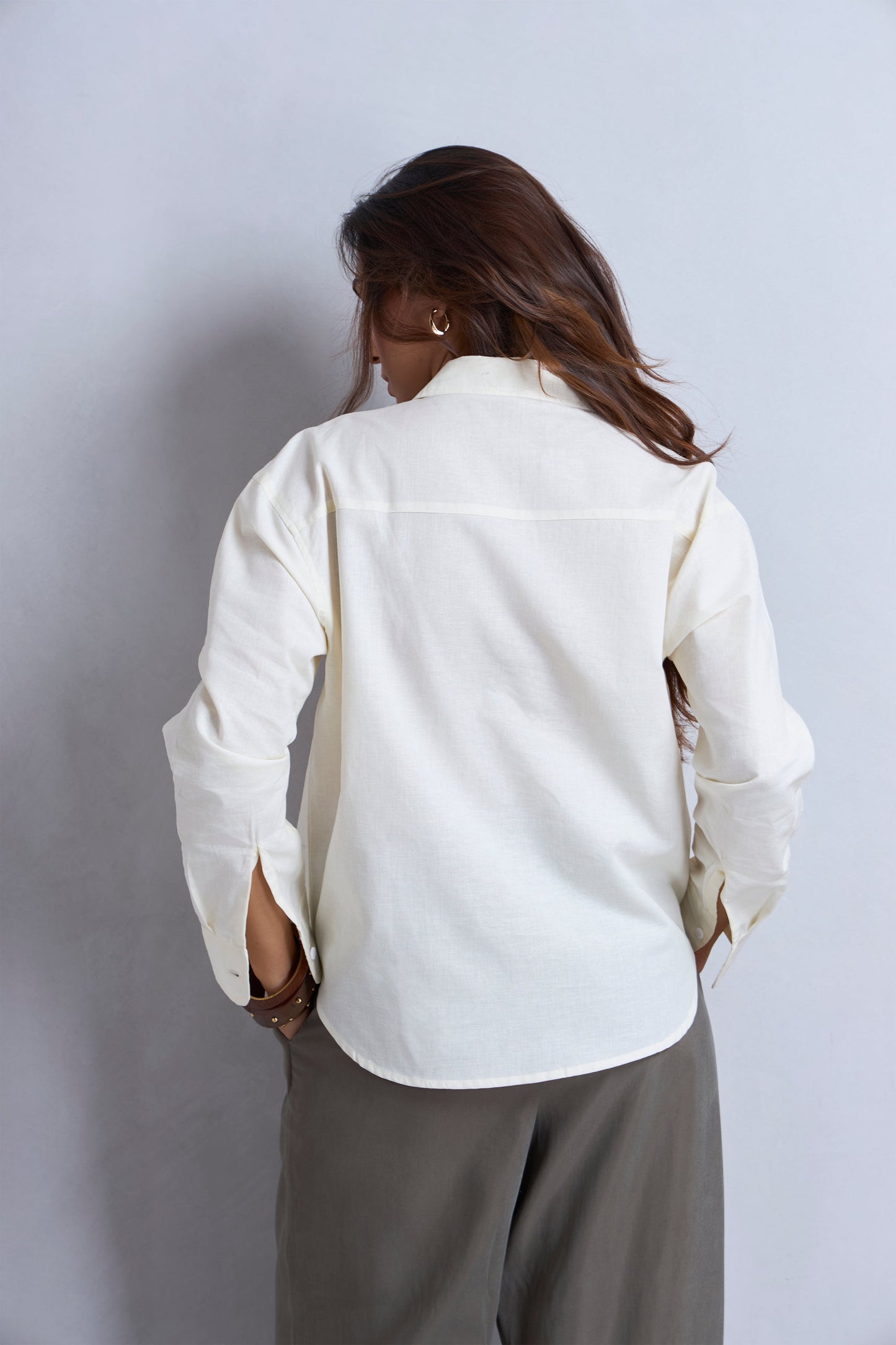 Relaxed Fit Linen Shirt