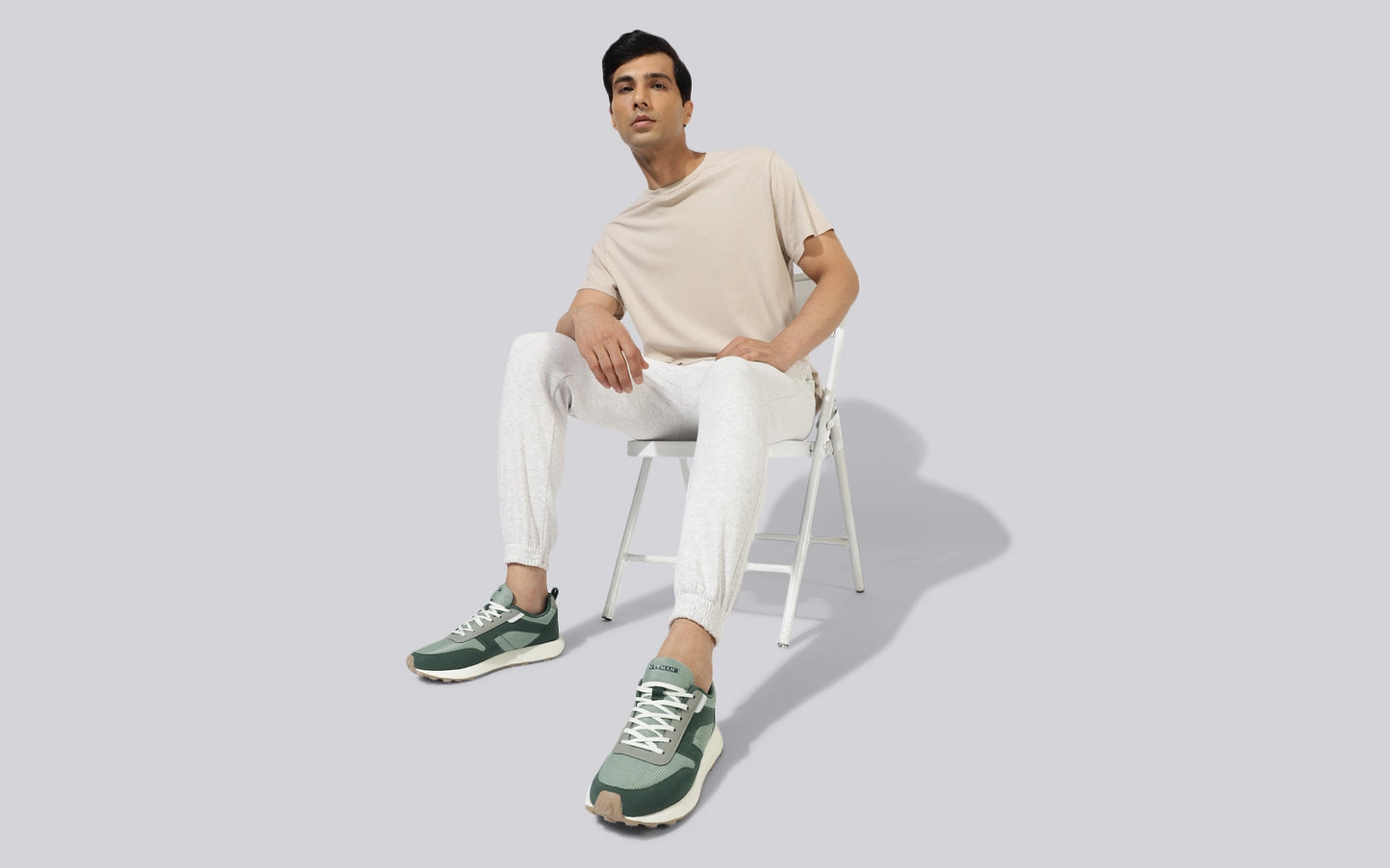 Neeman's The Eighties Sneakers for Men | Comfortable & Flexible Eva Mid Sole and Breatheble Mesh and Lightweight