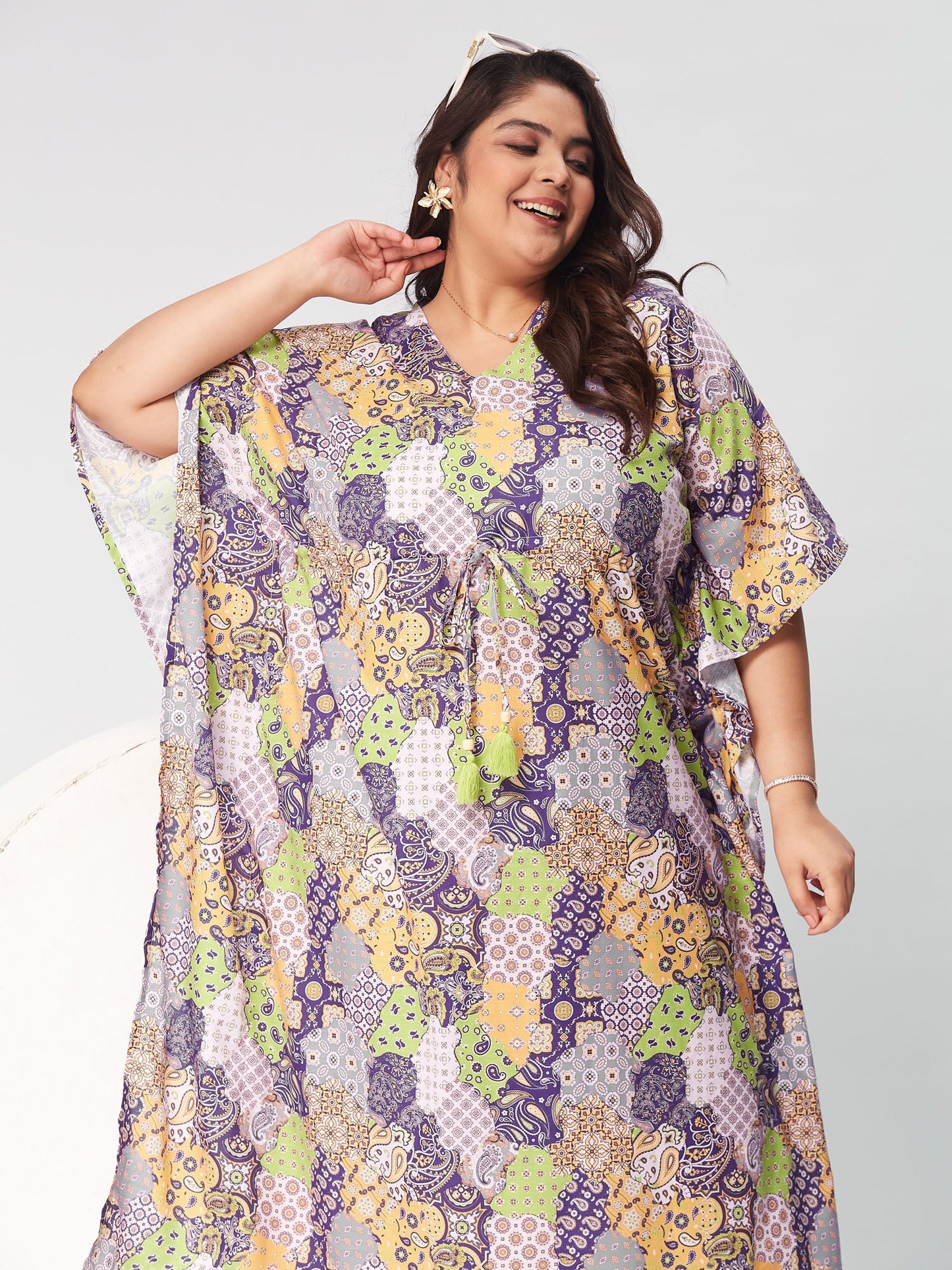 PLUS SIZE MIDI CASUAL LOUNGE DRESS | XL - 7XL