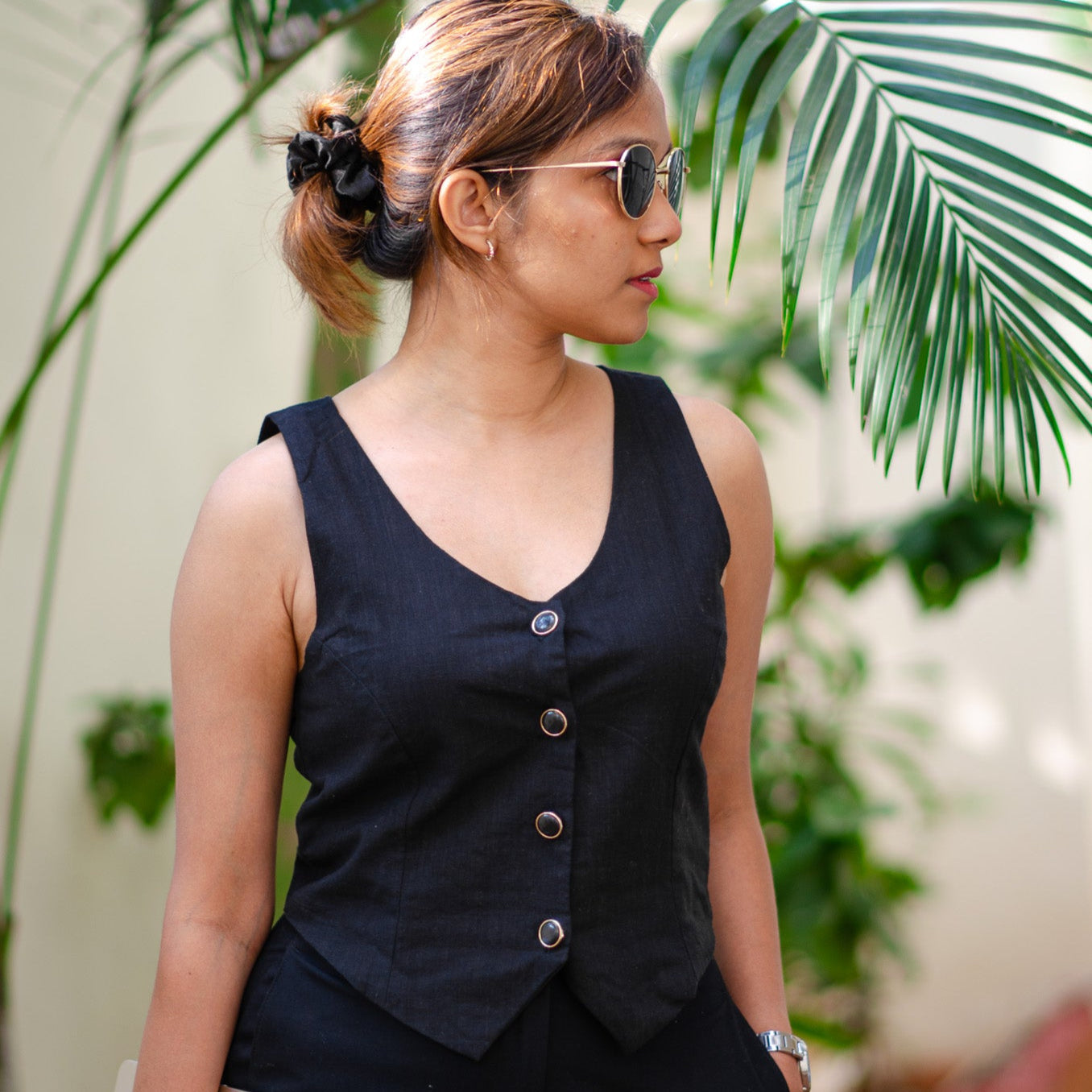 Espresso Noir Waistcoat