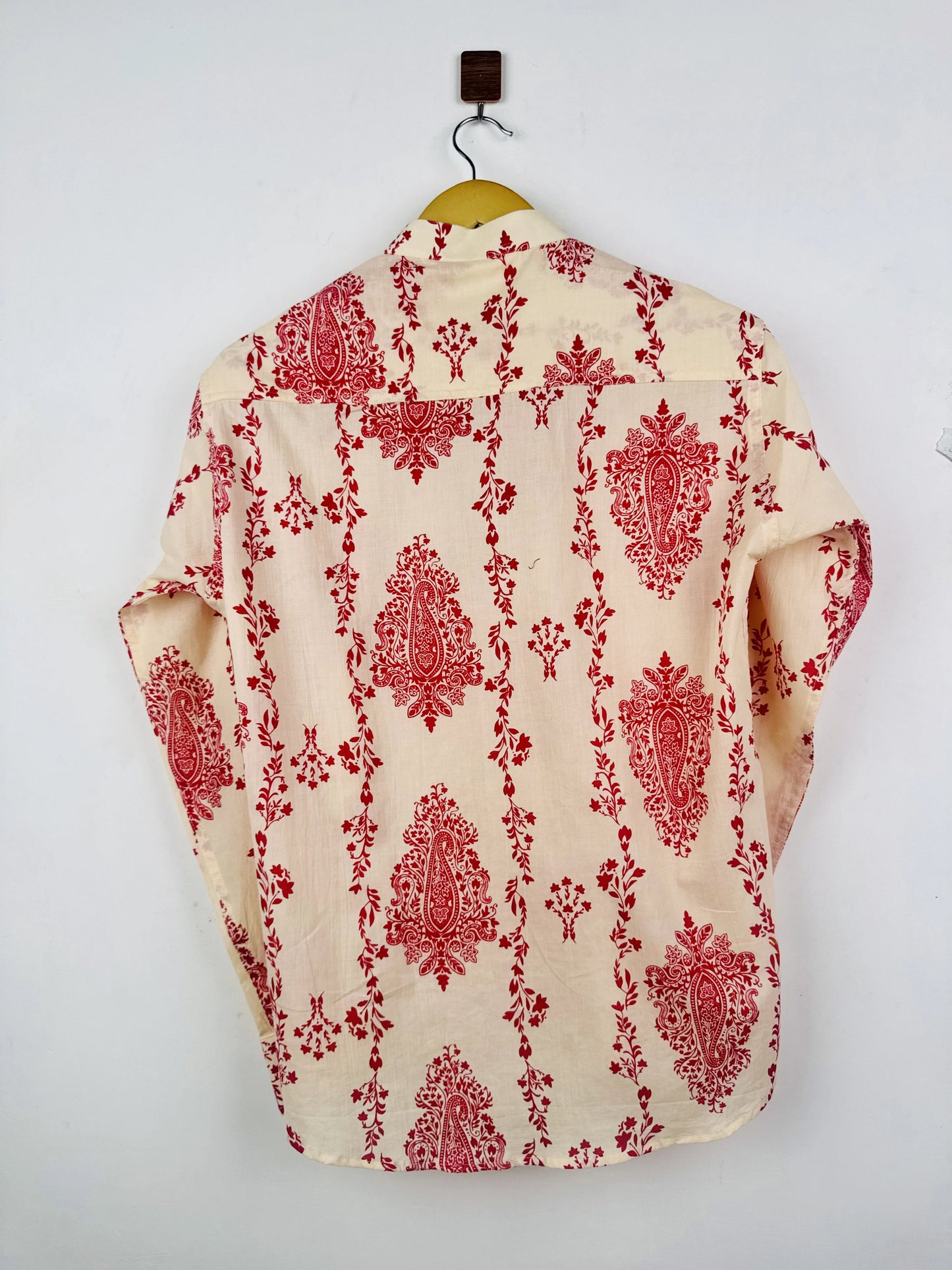 Ivory Red Short Kurta