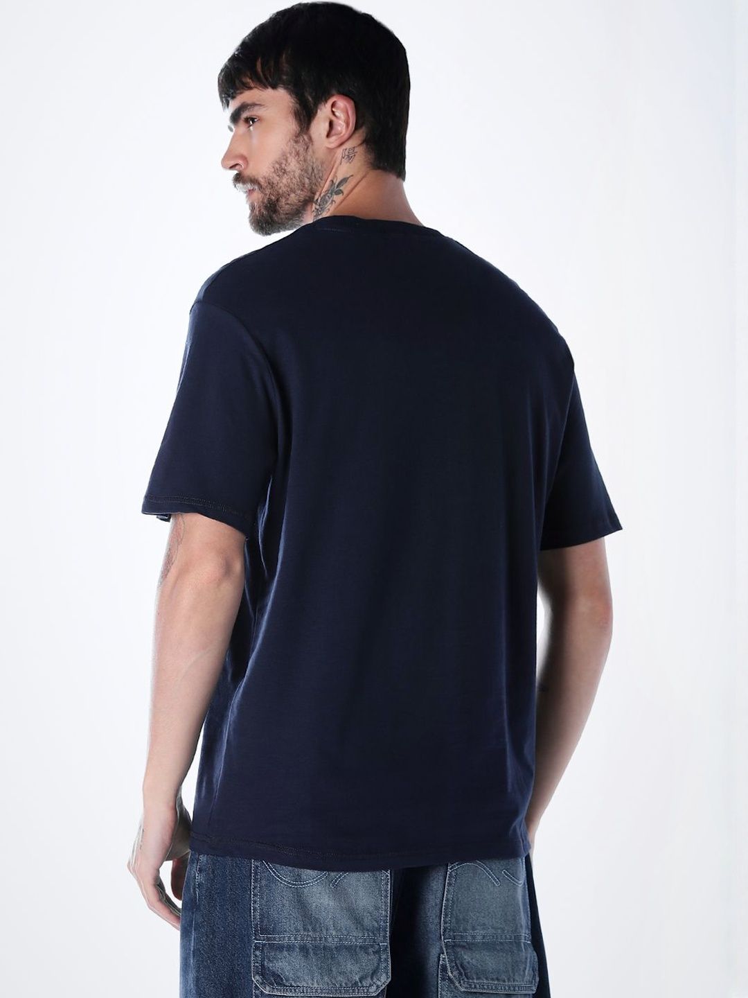 Round Neck Cotton T-shirt