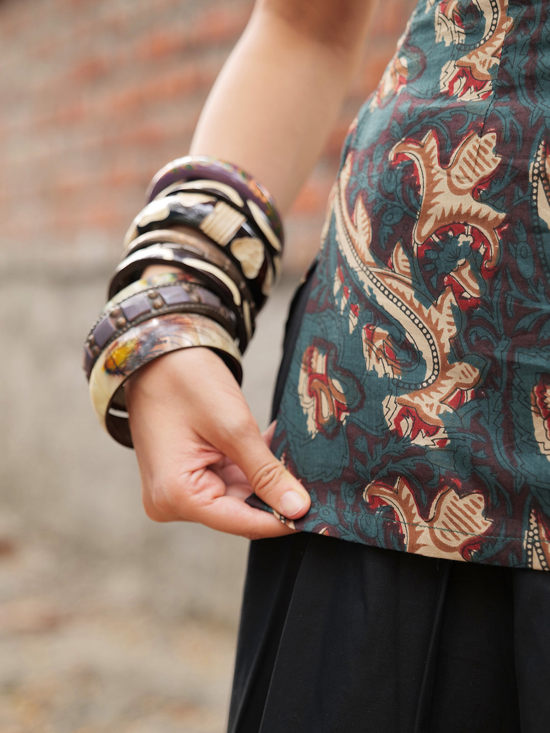 Mariya Halter Neck Corset Kurti