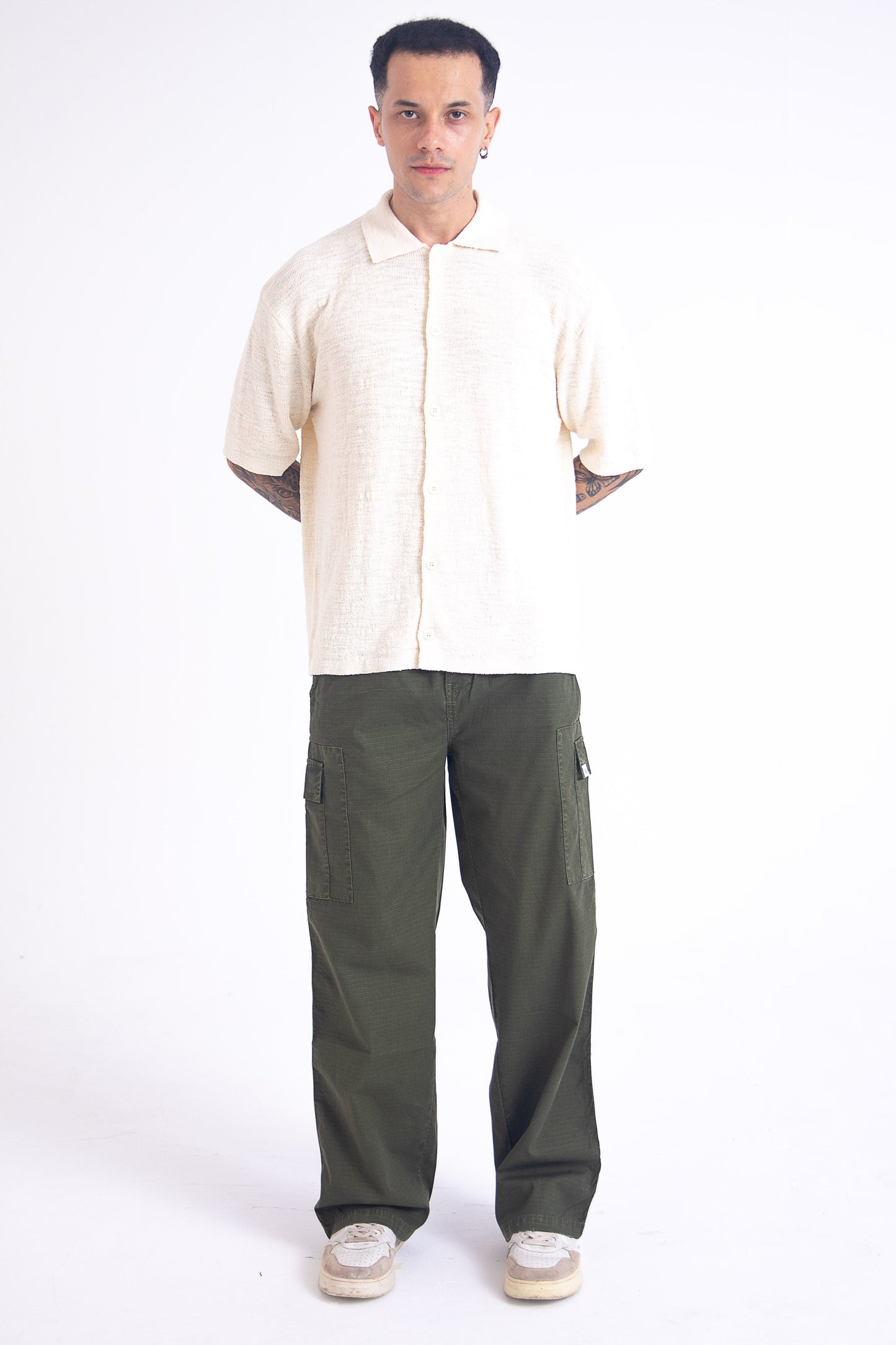 Ripstop Cargo: Dark Green