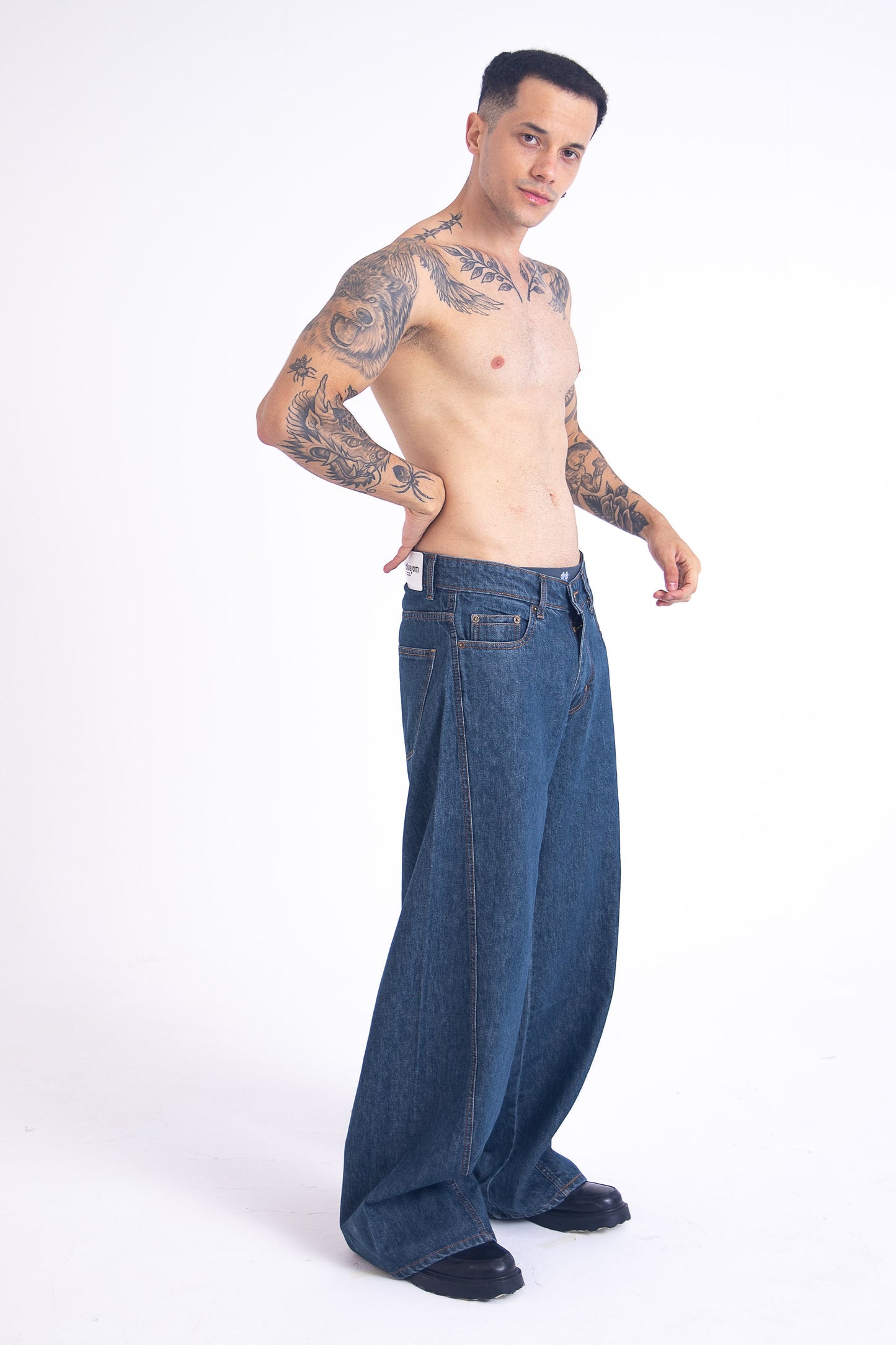 SuperBaggy Jeans: Raw Wash