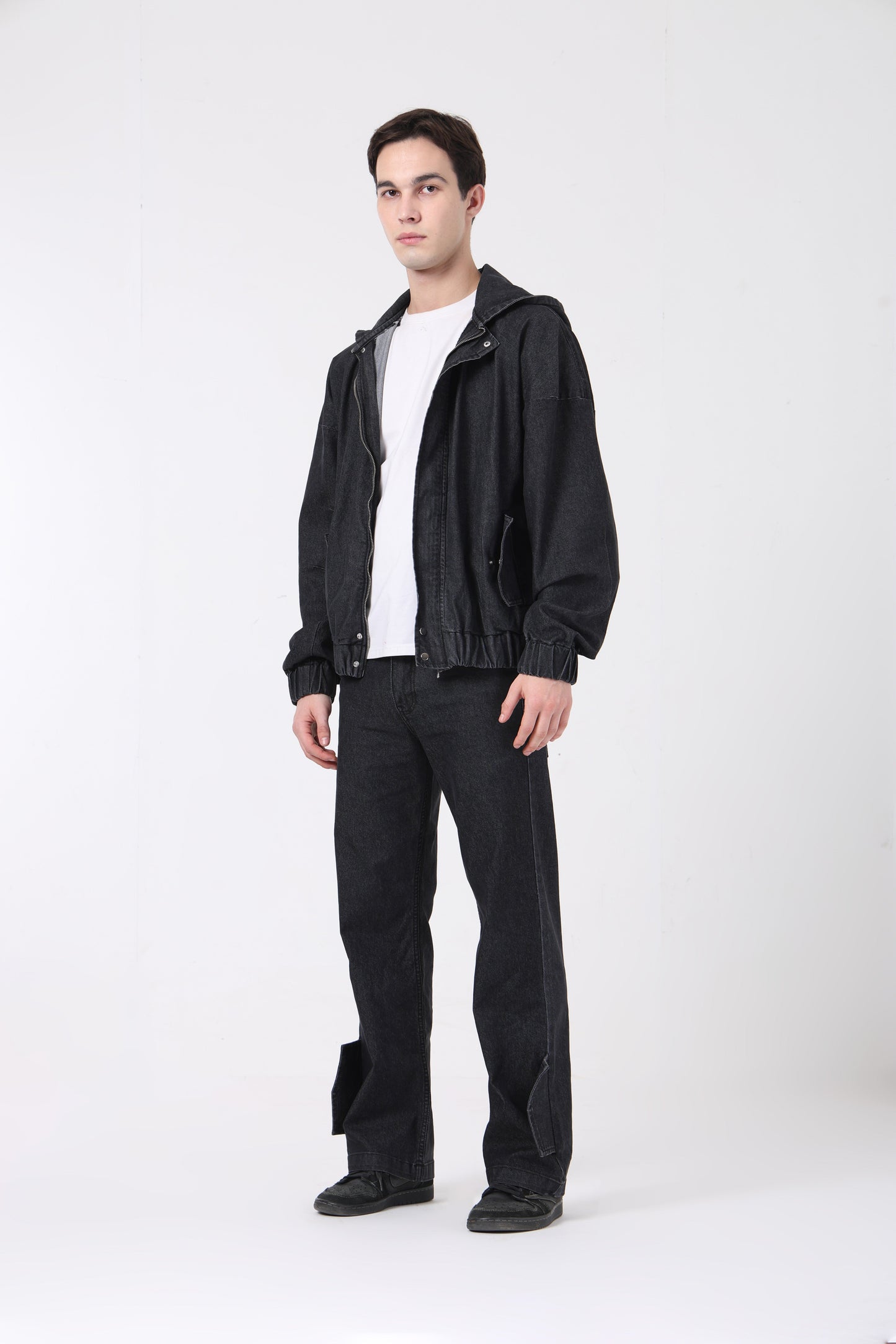 Bulkshift Hoodie: Ash Black