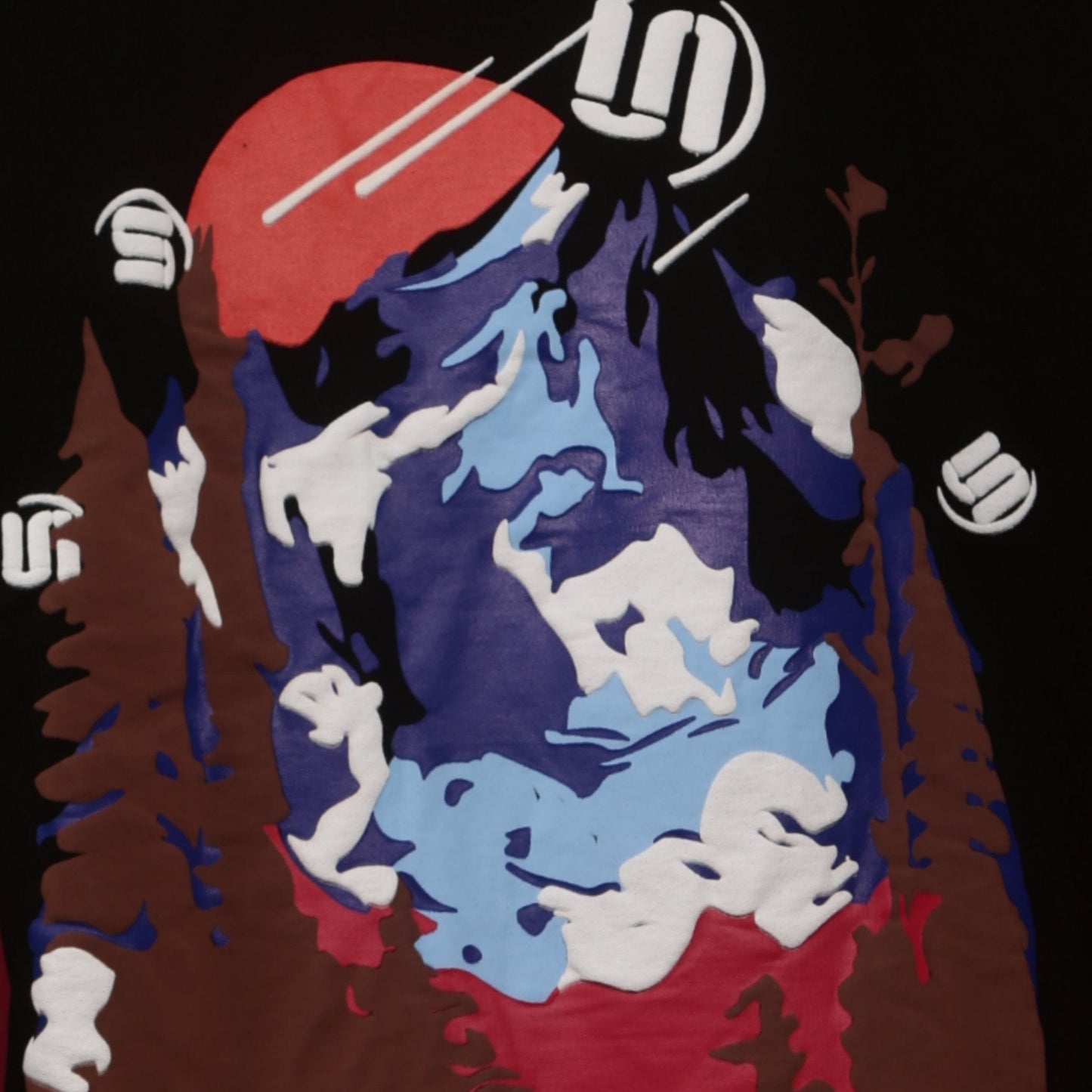 Black Mountain Oversized T-Shirt