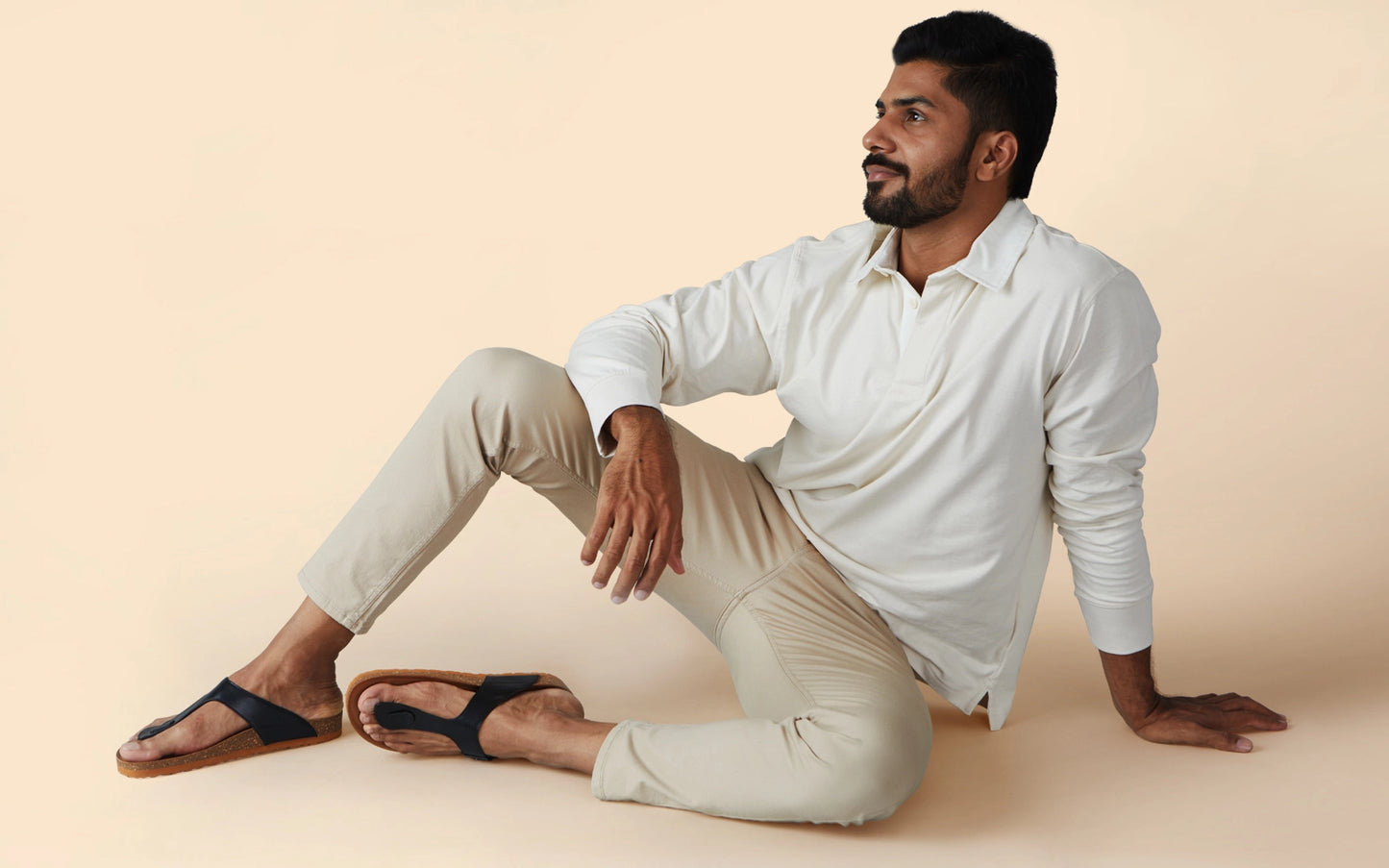 Neeman's Cork Sandals for Men | Stylish and Fashionable Slippers for Boys | Ankle Strap Open Toe Indoor Outdoor Sandals | Lightweight Comfortable Soft Flat Chappal | Everyday Comfort