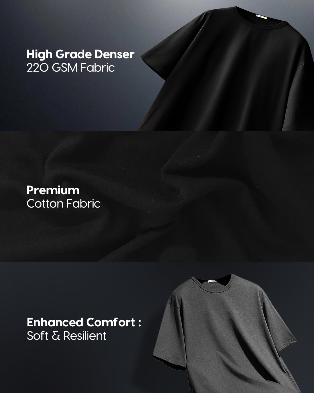 Men's Black Batman Riddle Graphic Printed Oversized T-shirt