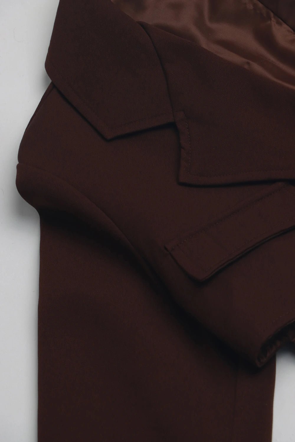 Nutmeg Cinch Strapped Blazer