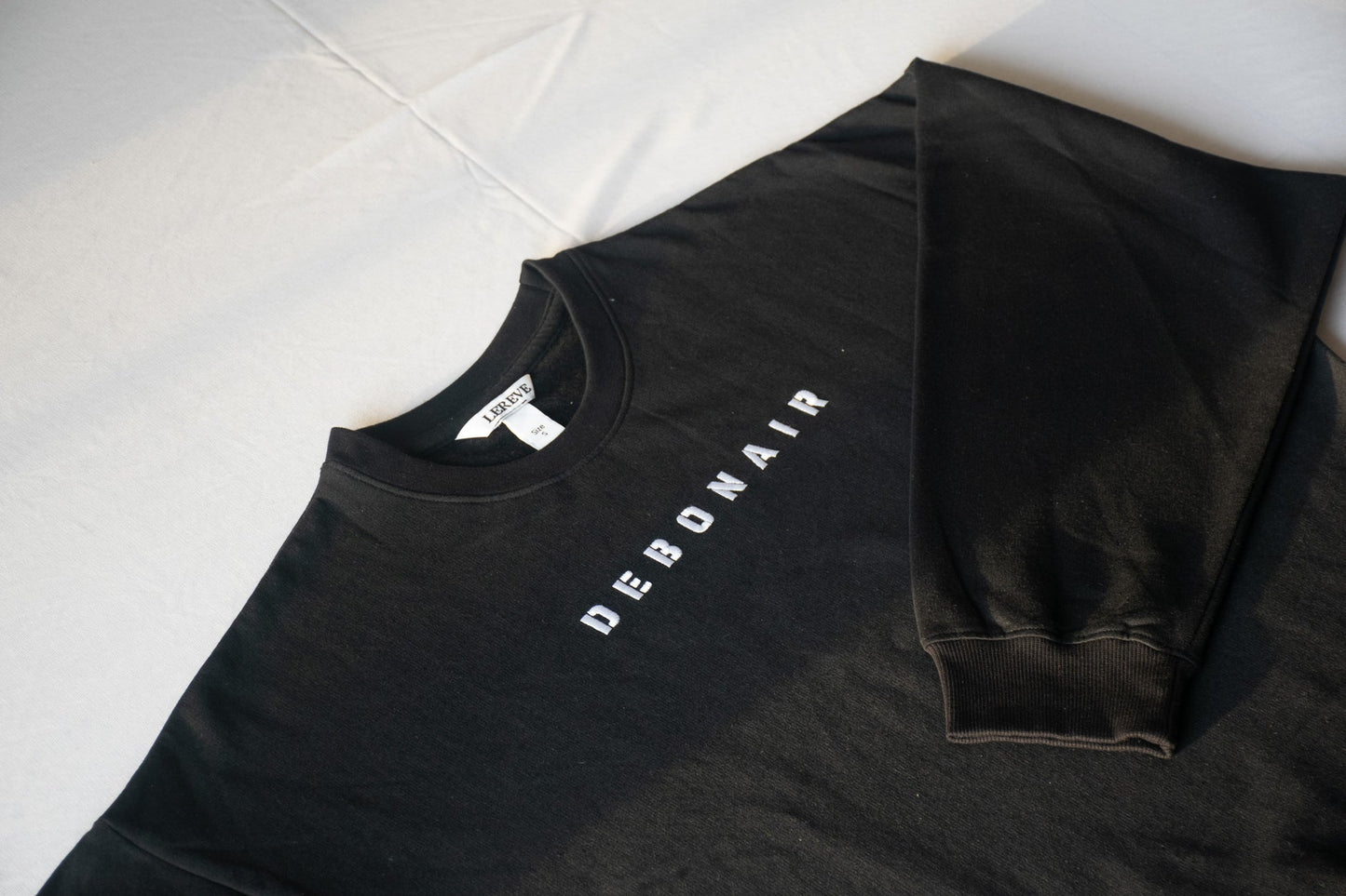 Oversized Sweatshirt In Black