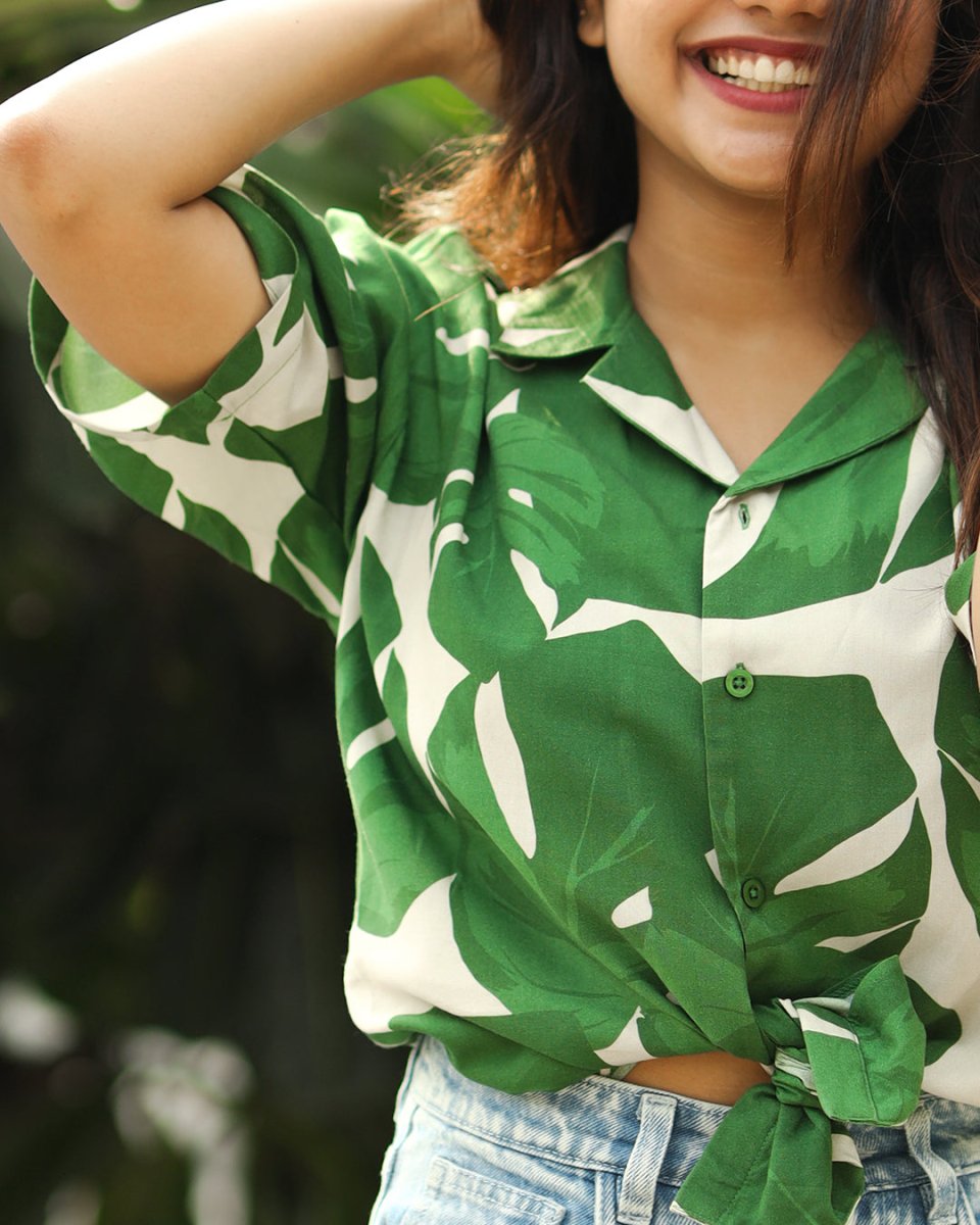 Tropical | Women's Oversized Shirt