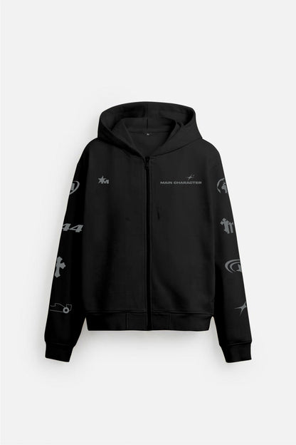 IMPERIAL OVERSIZED ZIPPER HOODIE