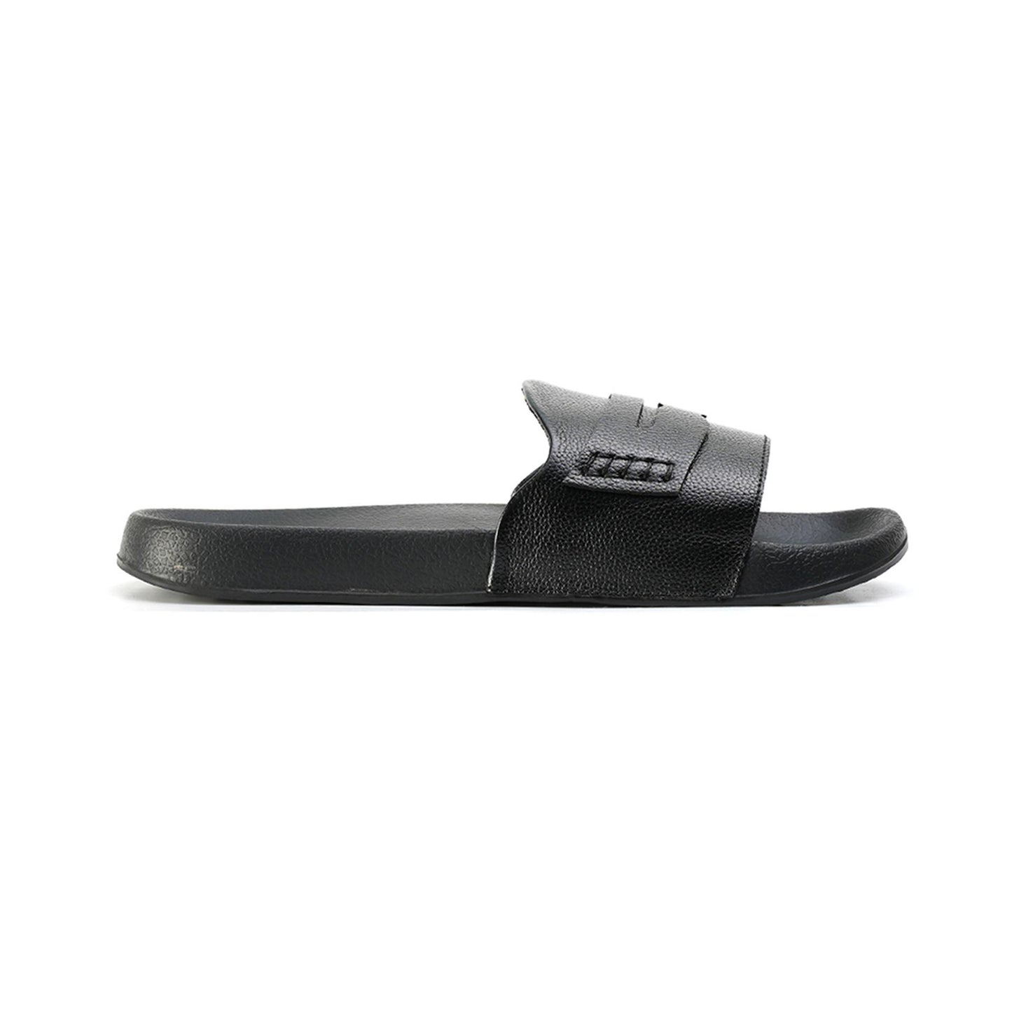 Monkstory Old Money Minimalist Sliders - Black