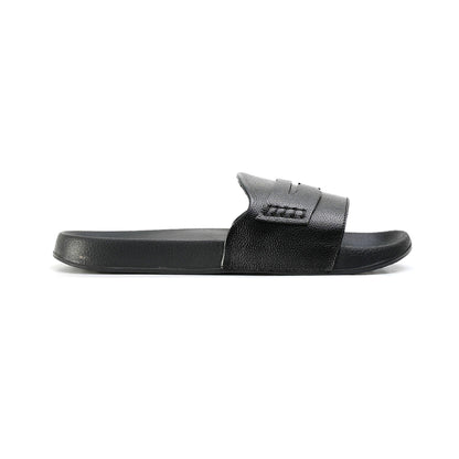 Monkstory Old Money Minimalist Sliders - Black
