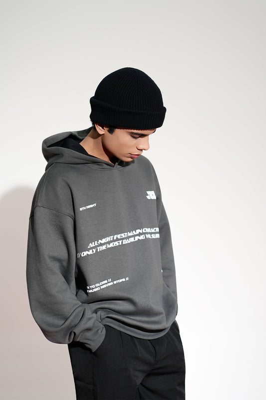 NOCTURE OVERSIZED HOODIE