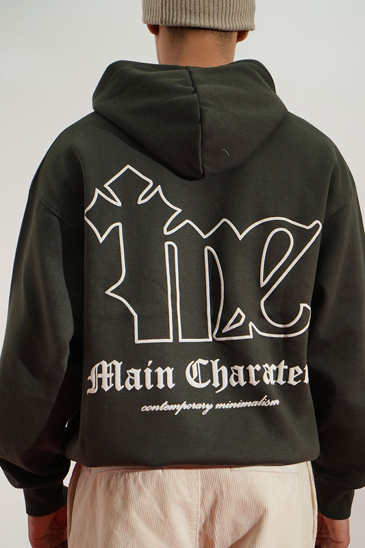 SHADOW LINE OVERSIZED HOODIE