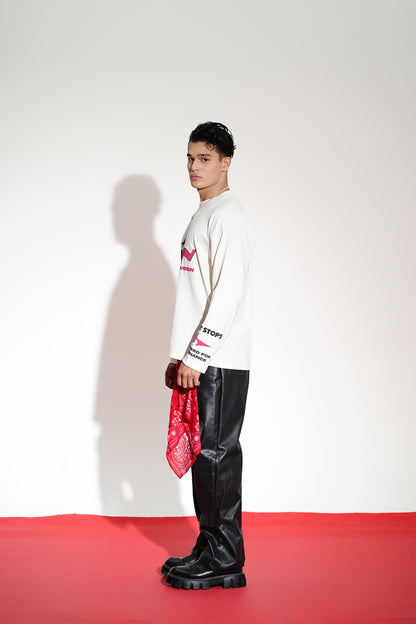 CROSSLINE SWEAT T-SHIRT