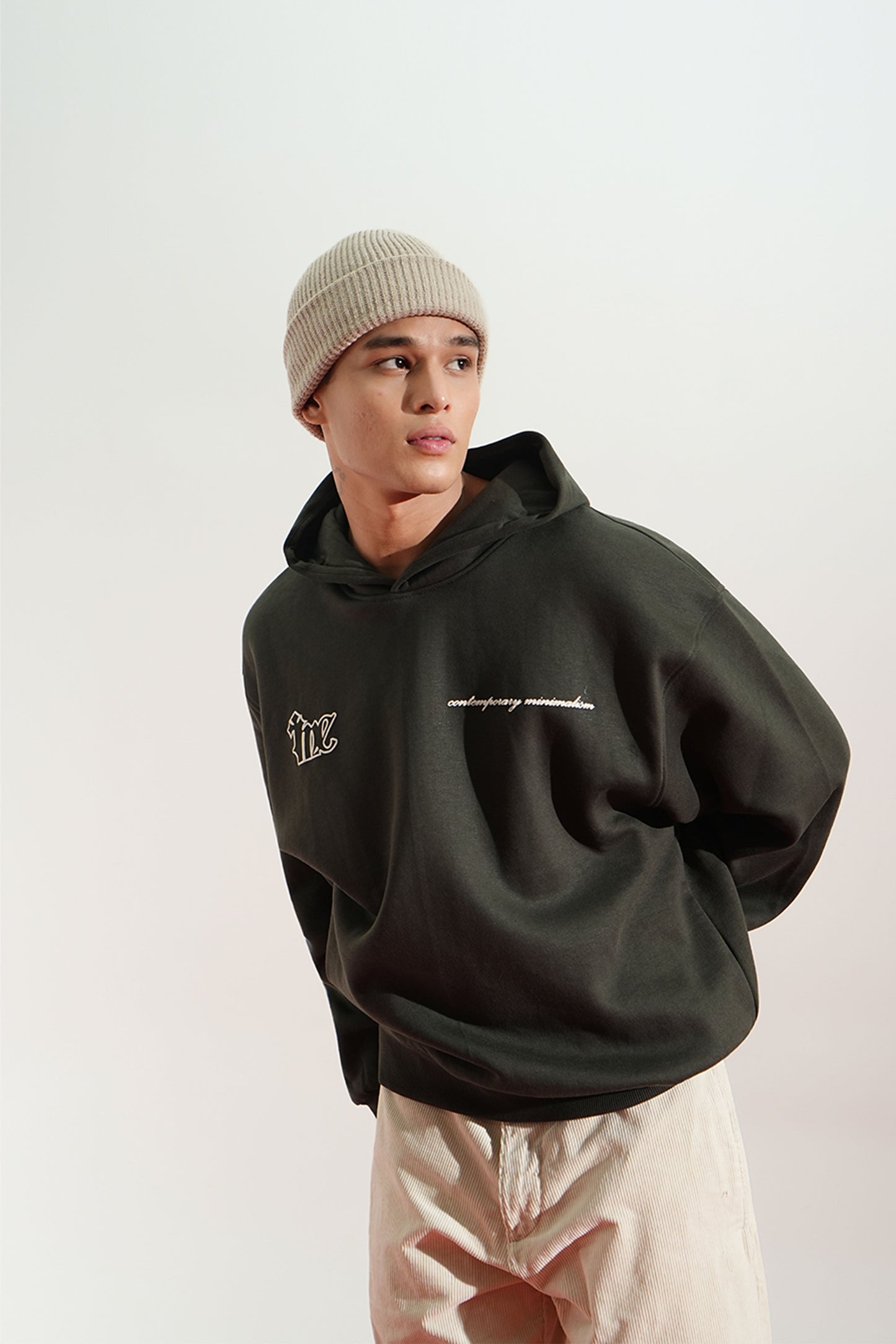 SHADOW LINE OVERSIZED HOODIE