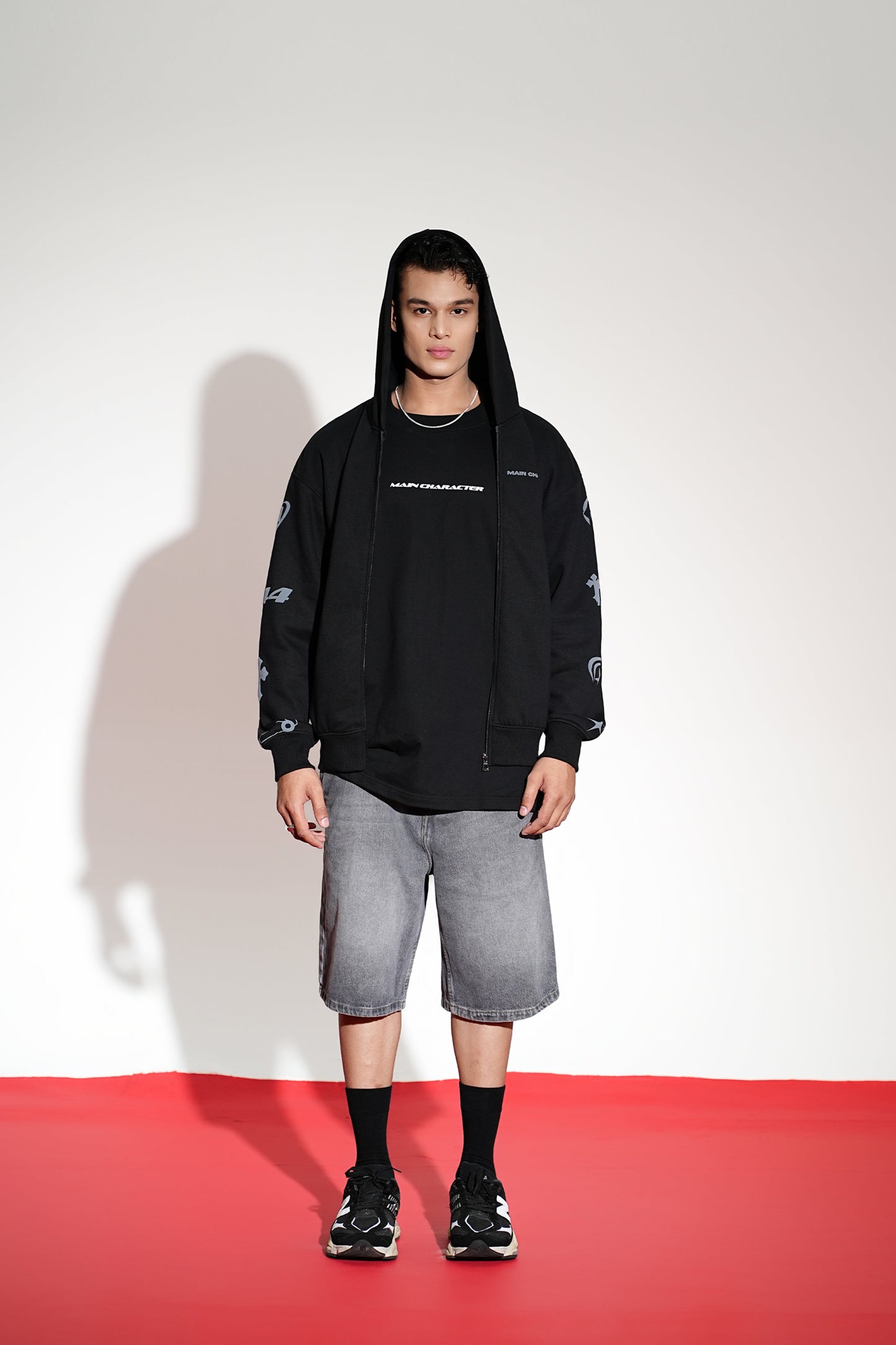 IMPERIAL OVERSIZED ZIPPER HOODIE