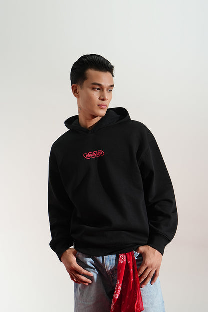 DIGITAL BLACKOUT OVERSIZED HOODIE
