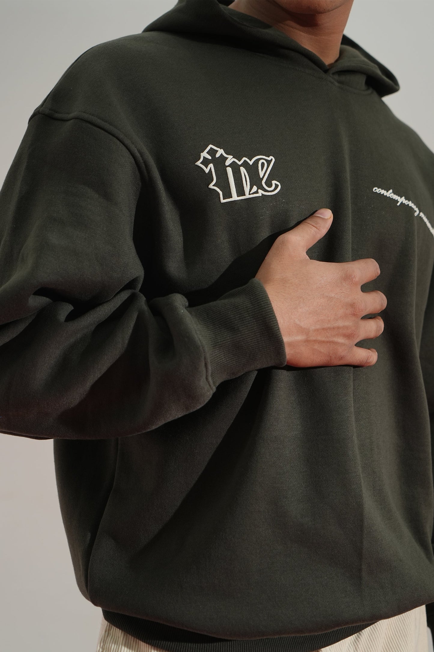 SHADOW LINE OVERSIZED HOODIE