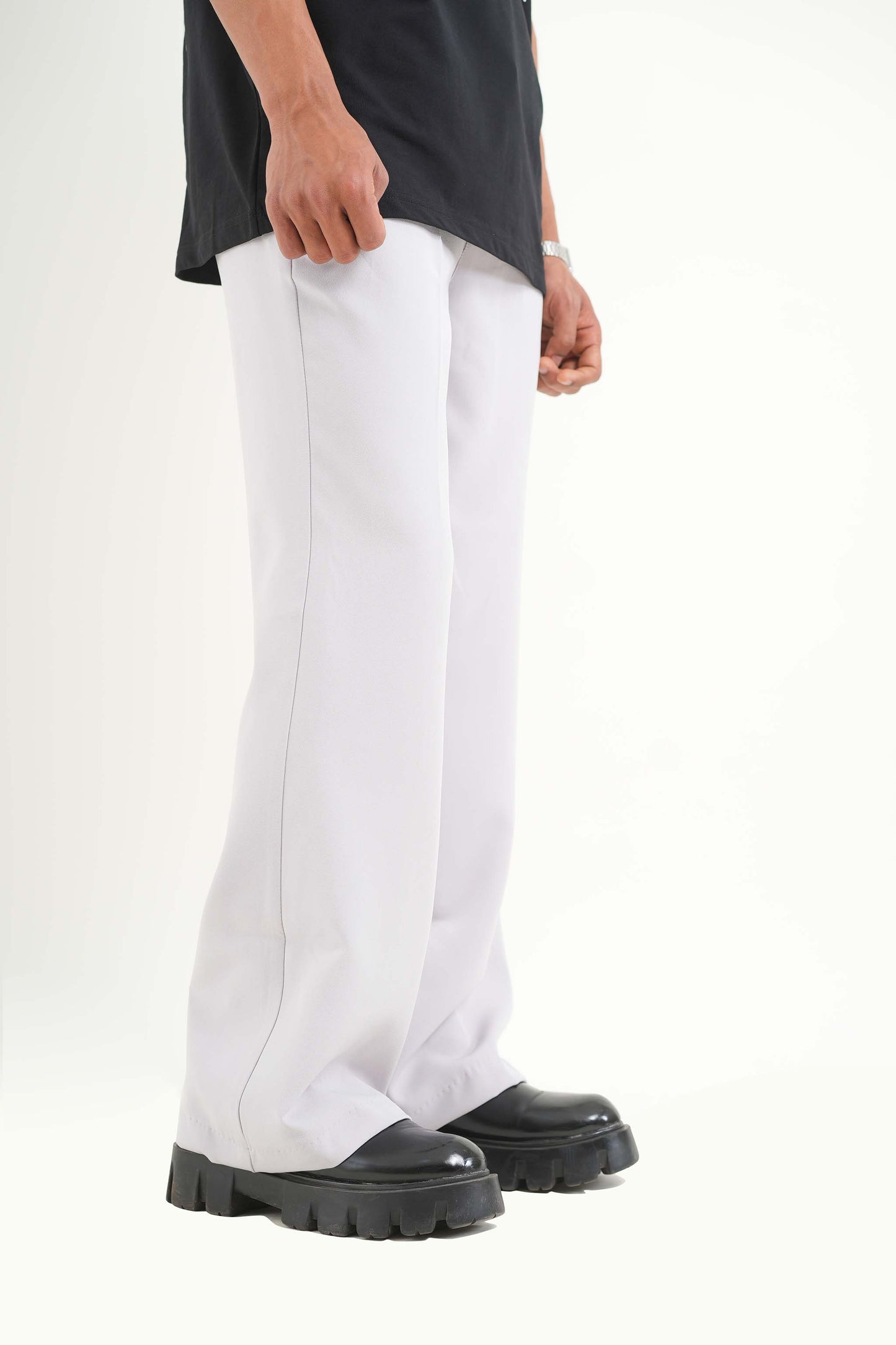 Cloud Grey Korean Pant