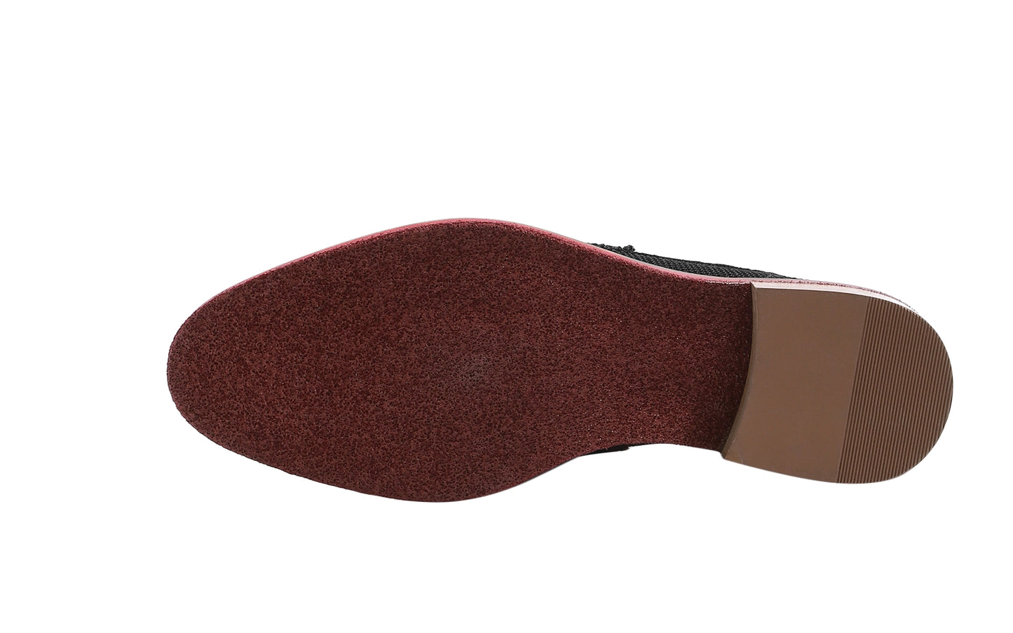 Neeman's Block Heel Loafers for Mens | Breathable Knit Upper Comfortable & Flexible EVA Sole