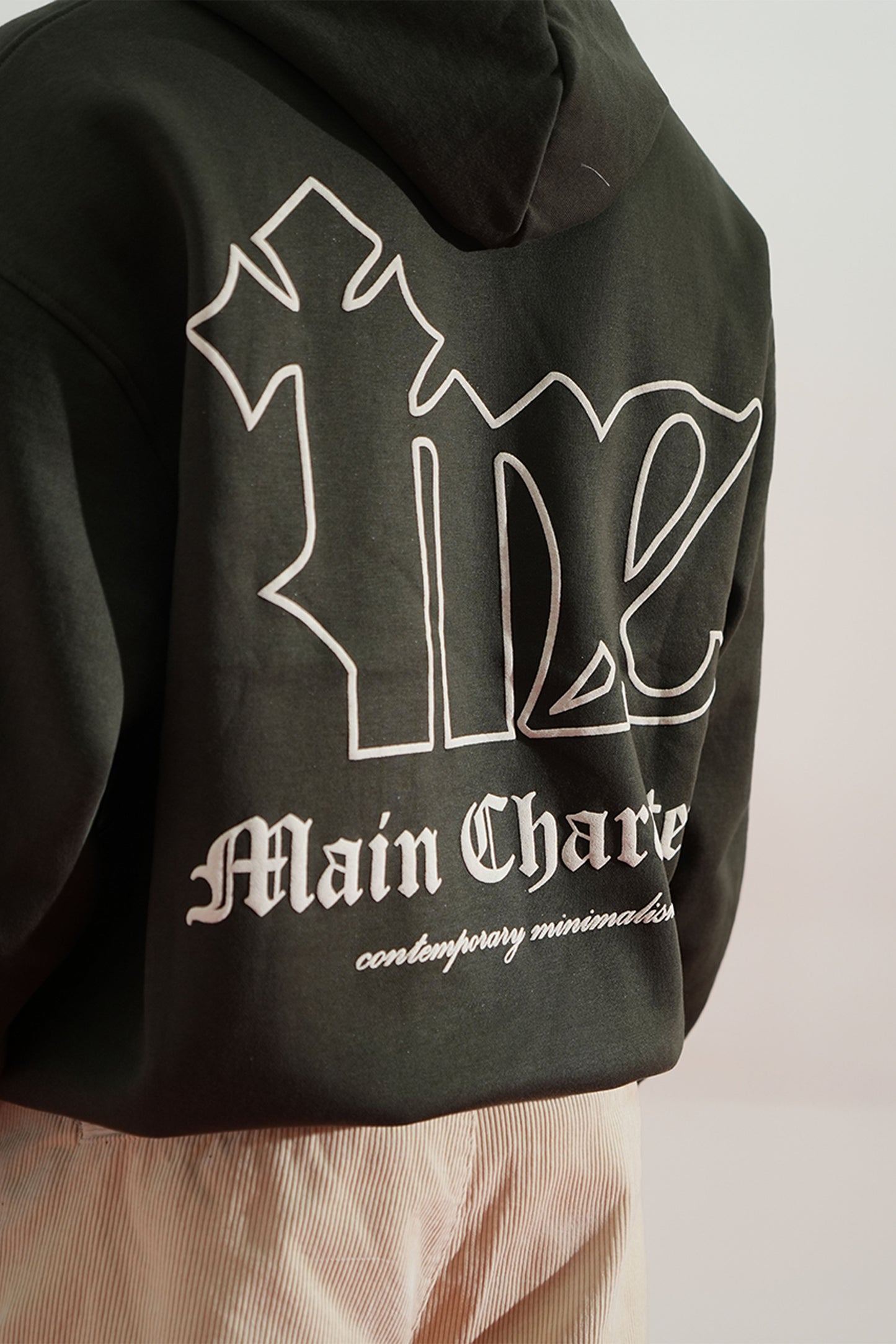 SHADOW LINE OVERSIZED HOODIE