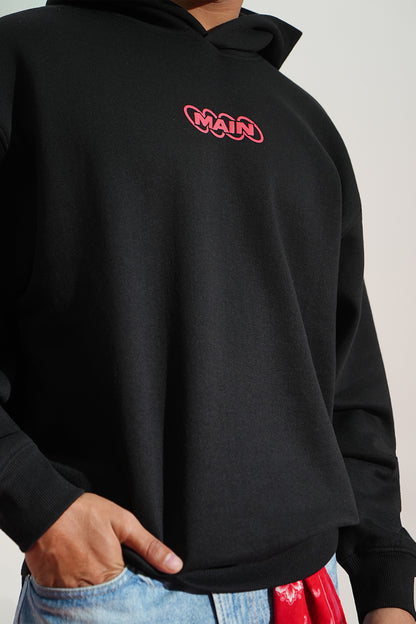 DIGITAL BLACKOUT OVERSIZED HOODIE