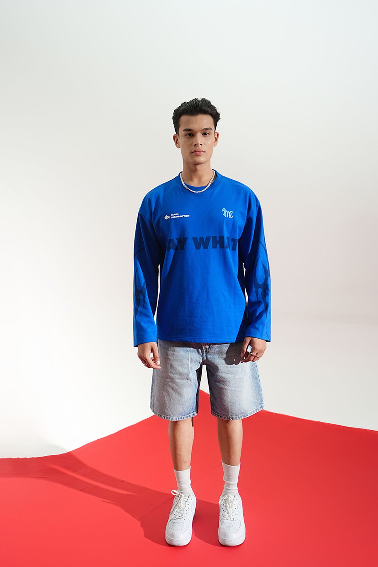 SAY WHAT SWEAT T-SHIRT