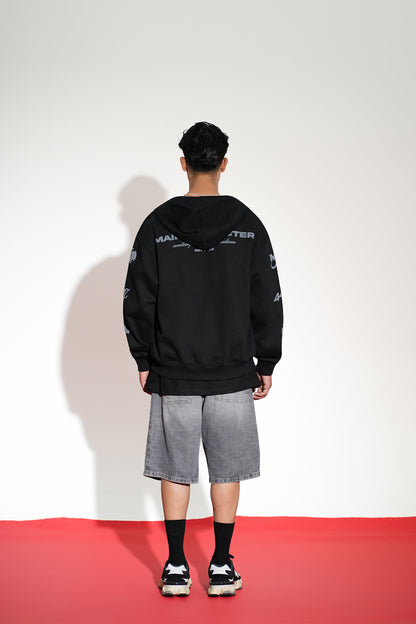 IMPERIAL OVERSIZED ZIPPER HOODIE