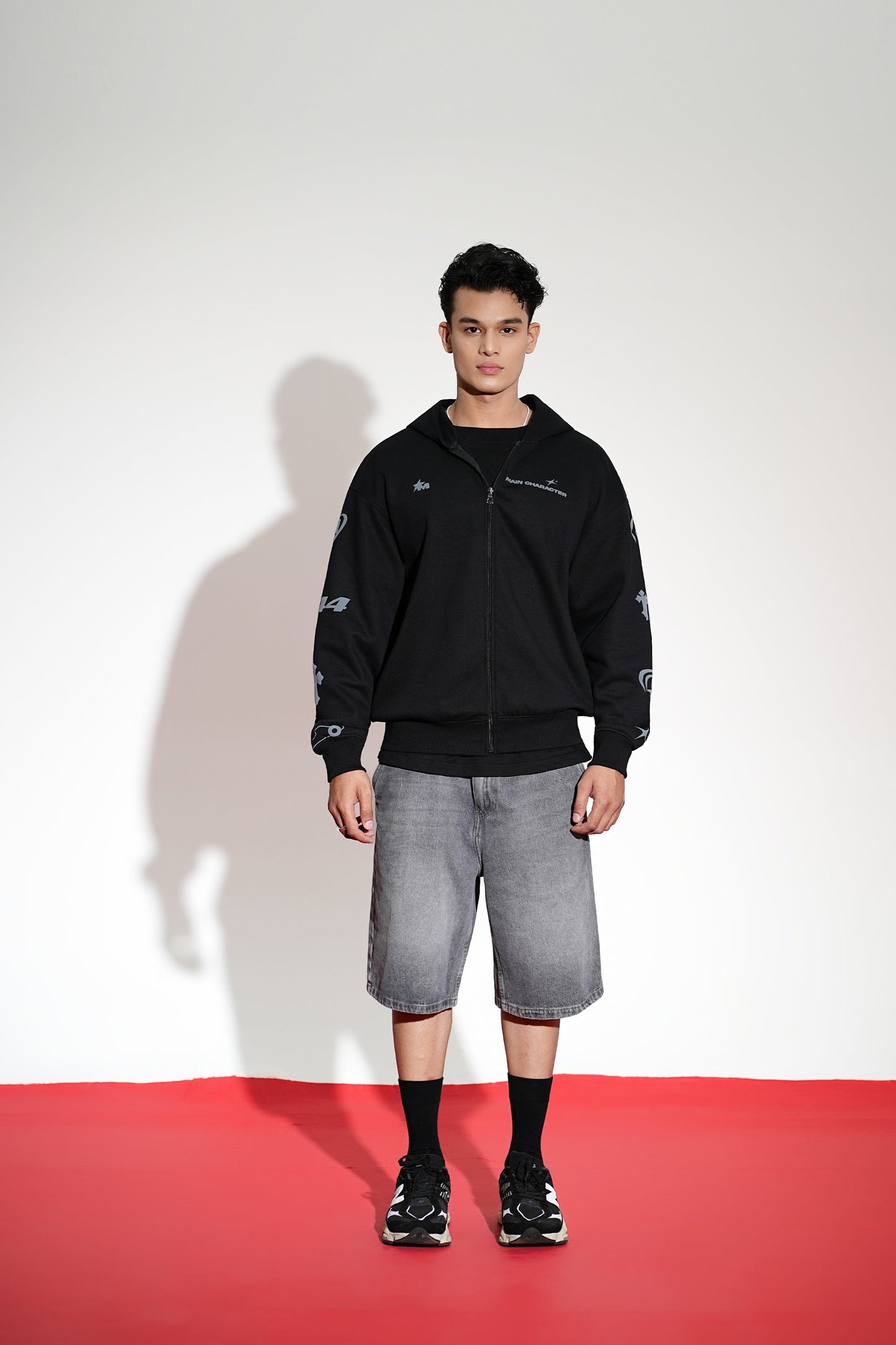 IMPERIAL OVERSIZED ZIPPER HOODIE