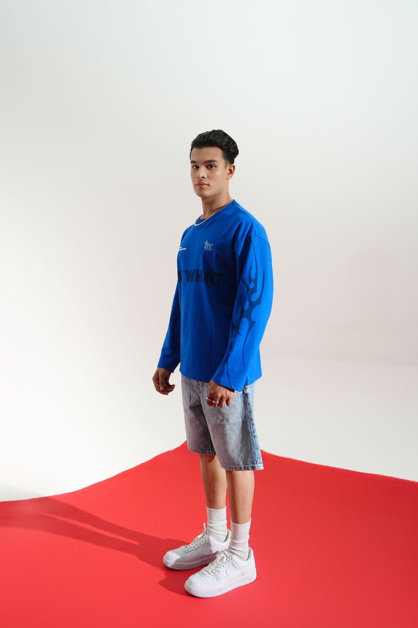 SAY WHAT SWEAT T-SHIRT