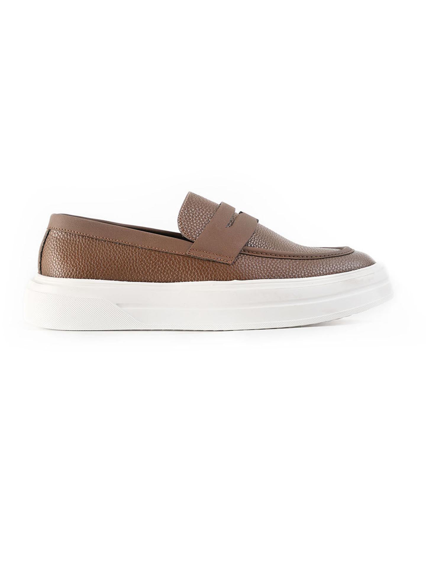 Monkstory Chunky Luxe Slip-On Sneakers - Tabac Brown