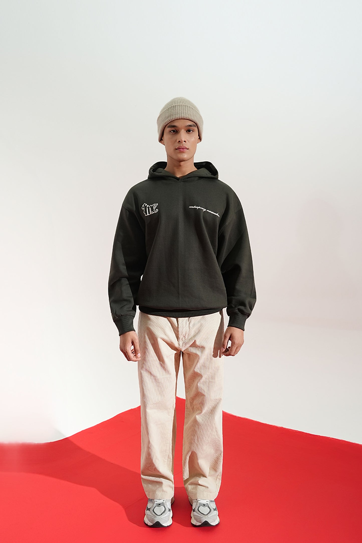 SHADOW LINE OVERSIZED HOODIE