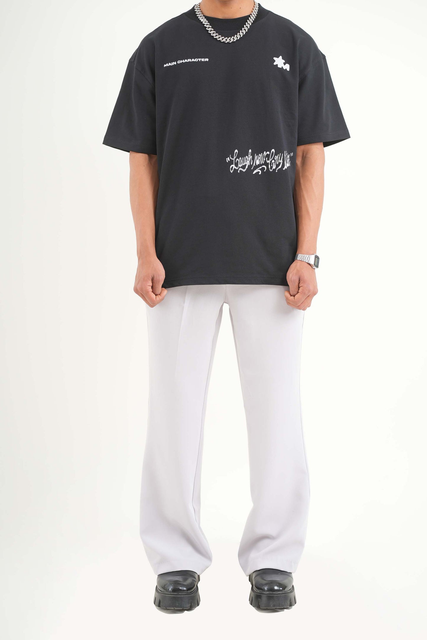Cloud Grey Korean Pant
