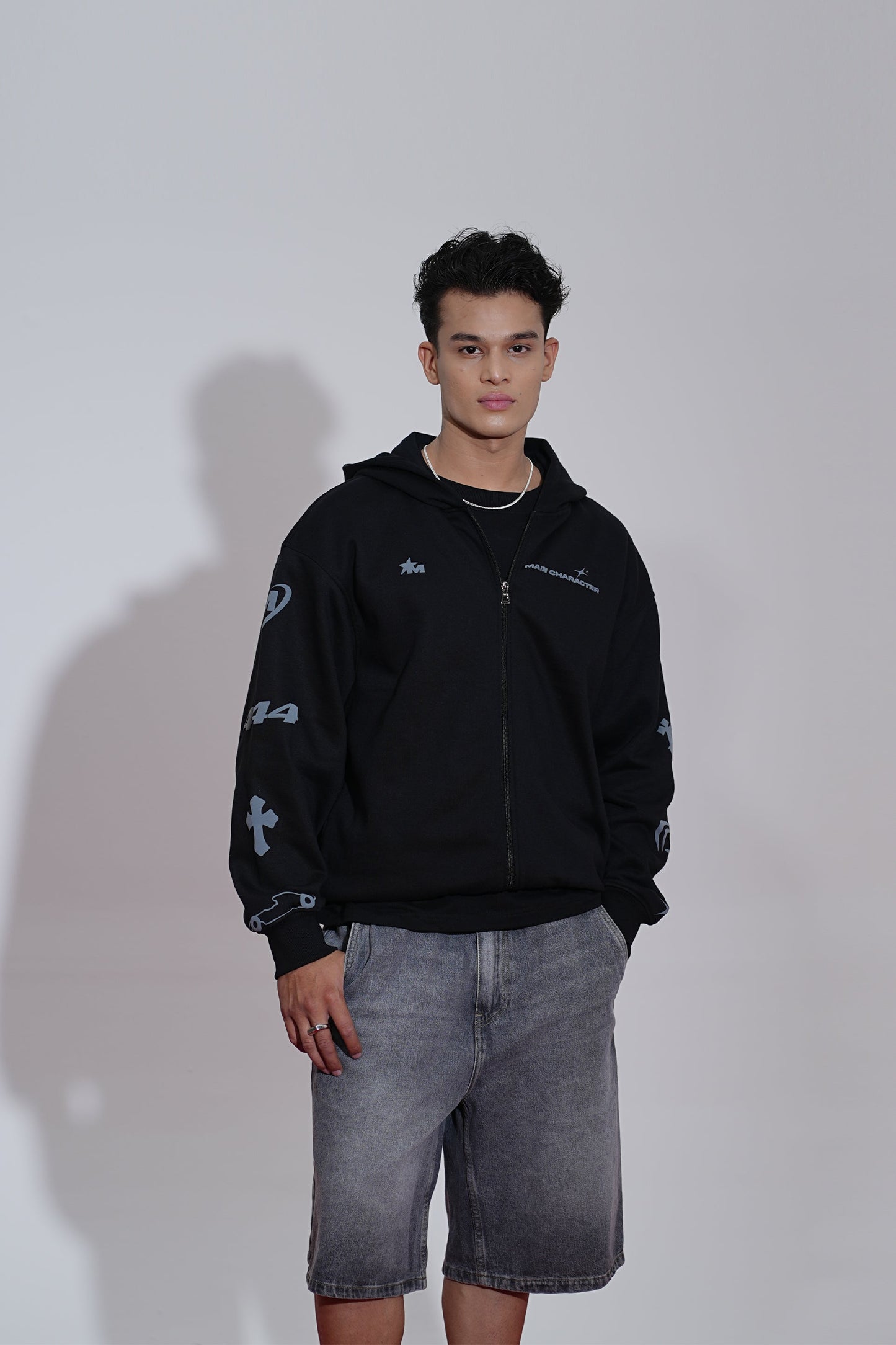 IMPERIAL OVERSIZED ZIPPER HOODIE