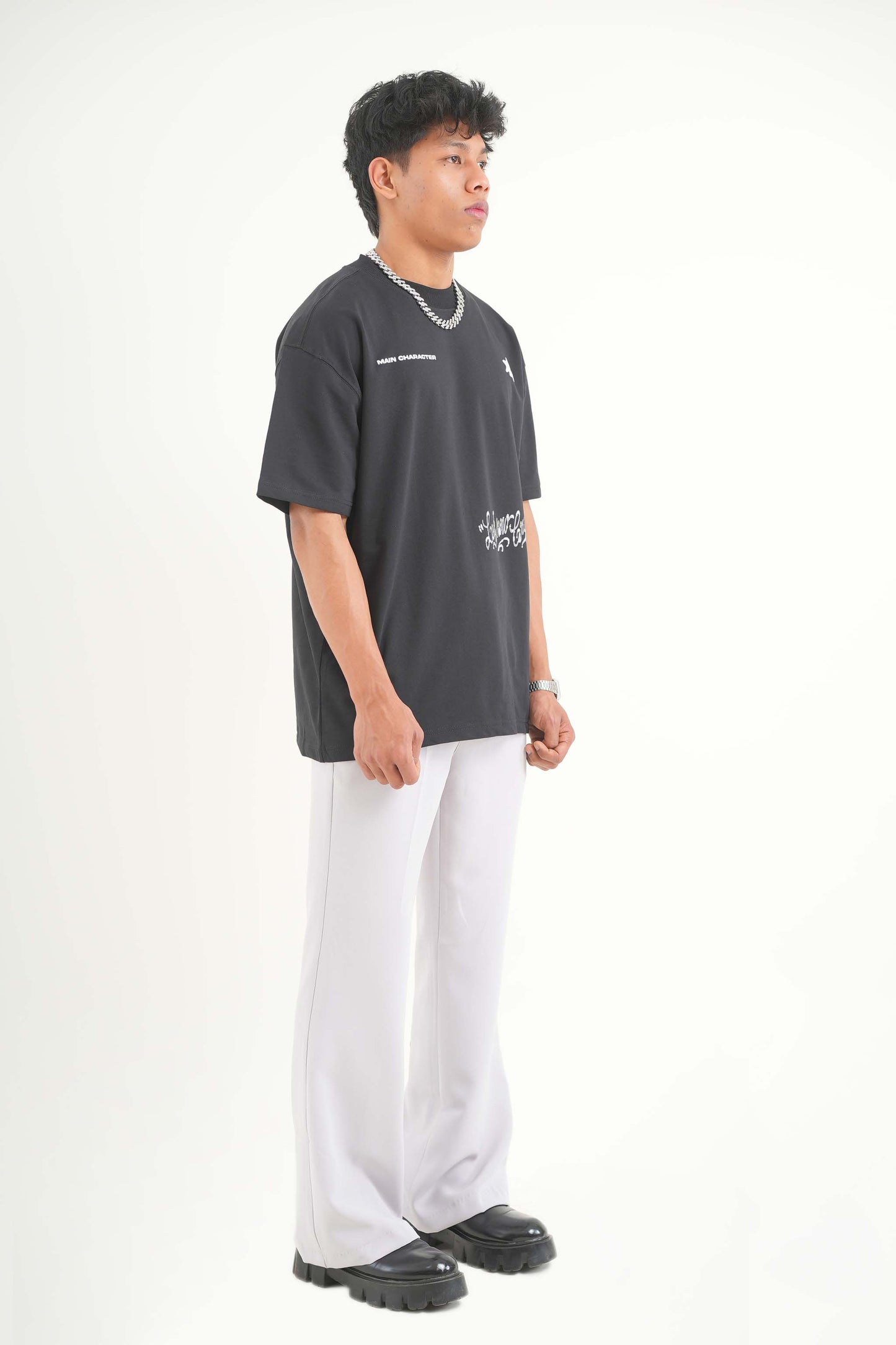 Cloud Grey Korean Pant