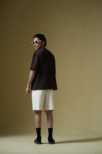 07 Brown Oversized T-shirt
