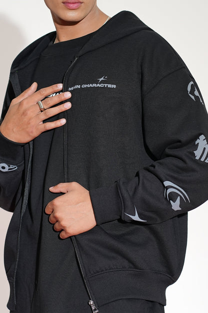 IMPERIAL OVERSIZED ZIPPER HOODIE