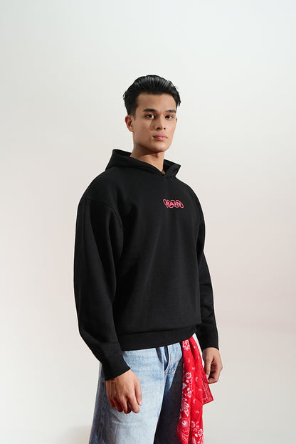 DIGITAL BLACKOUT OVERSIZED HOODIE